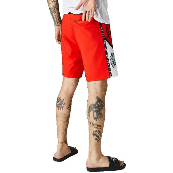Maillot de Bain Dvide Rouge incliné de dos