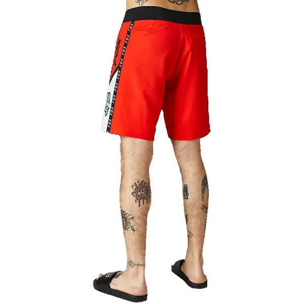 Maillot de Bain Dvide Rouge incliné de dos à droite