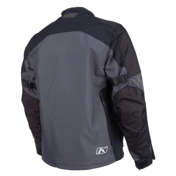 Manteau de Moto Carlsbad Klim Noir/Gris, dos