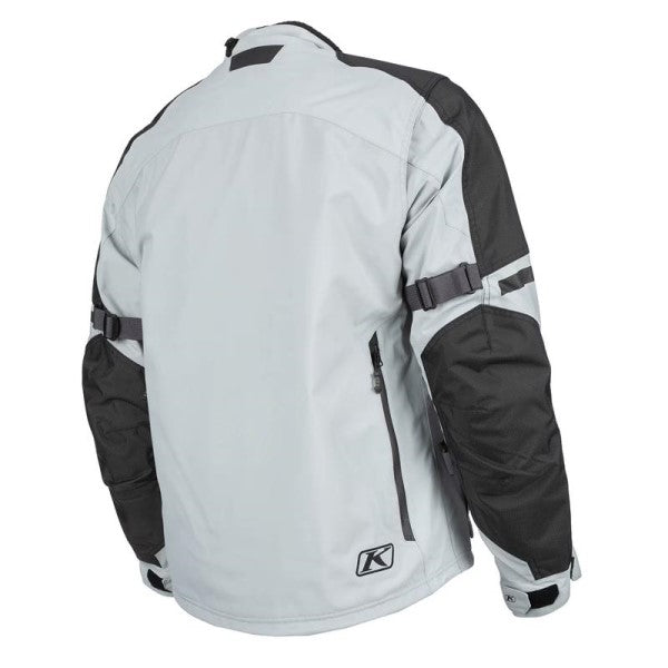 Manteau de Moto Carlsbad Klim Gris Clair, dos