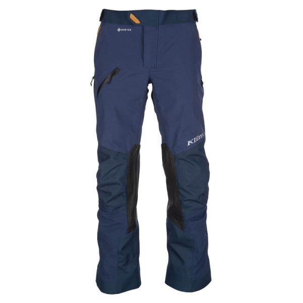 Pantalon de Moto Latitude Klim Bleu, de face