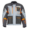 Manteau de Moto Carlsbad Klim Gris/Orange, de face