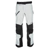Pantalon de Moto Latitude Klim Gris clair, de face