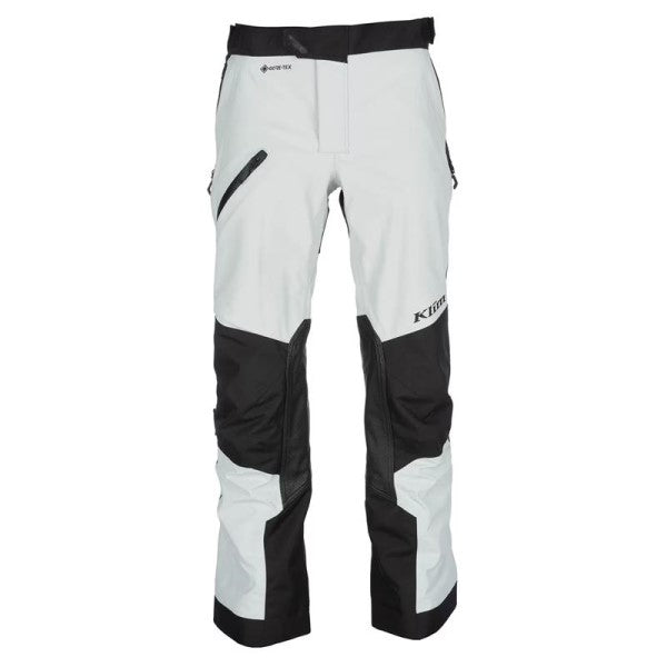 Pantalon de Moto Latitude Klim Gris clair, de face