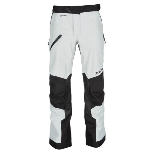 Pantalon de Moto Latitude Klim Gris clair, de face