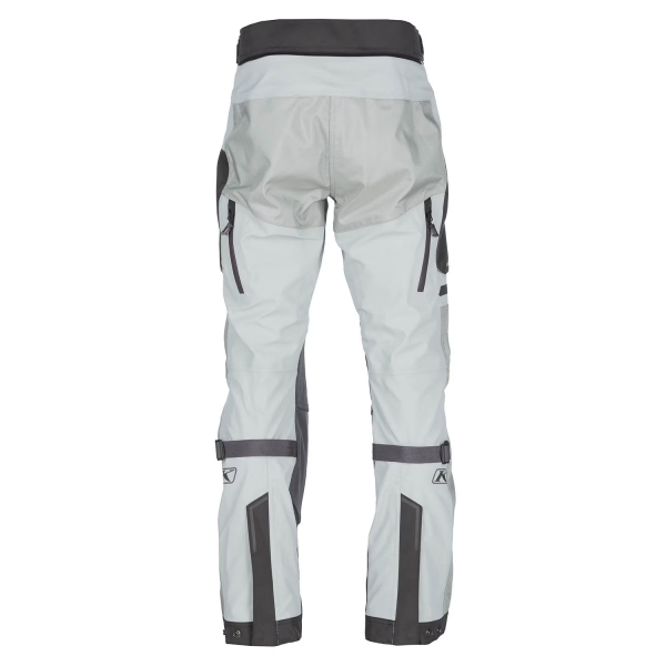 Pantalon de Moto Carlsbad Klim Gris clair, de face