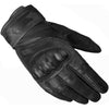 Gants de Moto Power Carbon Noir de l'extérieur