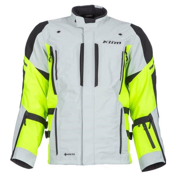 Manteau de Moto Latitude Klim Haute Visibilité, de face