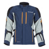 Manteau de Moto Latitude Klim Bleu, de face