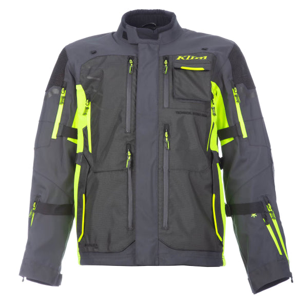 Manteau de Moto Badlands Pro Long Anthracite, de face