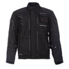 Manteau de Moto Badlands Pro Long Noir, de face
