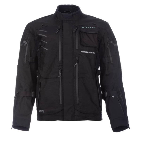 Manteau de Moto Badlands Pro Long Noir, de face