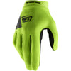 Gants de Motocross Ridecamp pour Femme 100% jaune