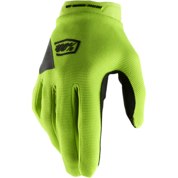 Gants de Motocross Ridecamp pour Femme 100% jaune