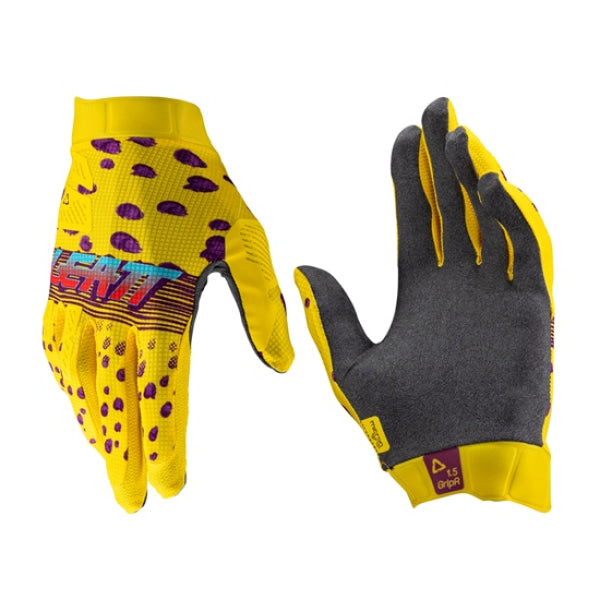 Gants de Motocross 1.5 Enfant Leatt Jaune en paire
