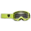 Lunette de Motocross Main Fox jaune