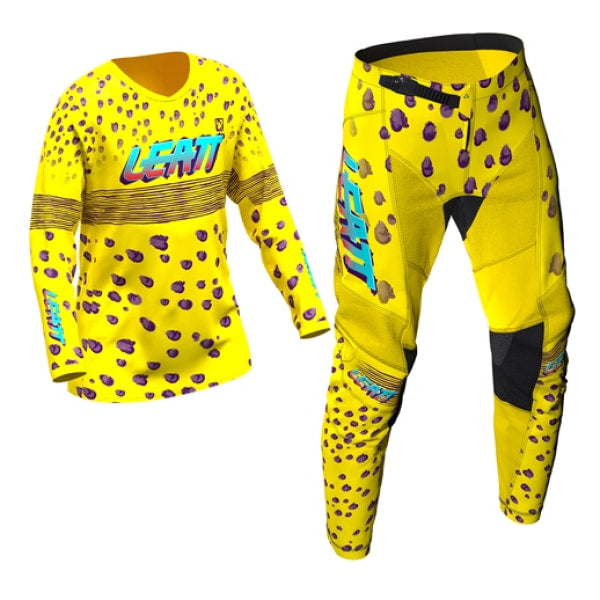 Ensemble de Motocross Ride 3.5 Enfant Leatt jaune