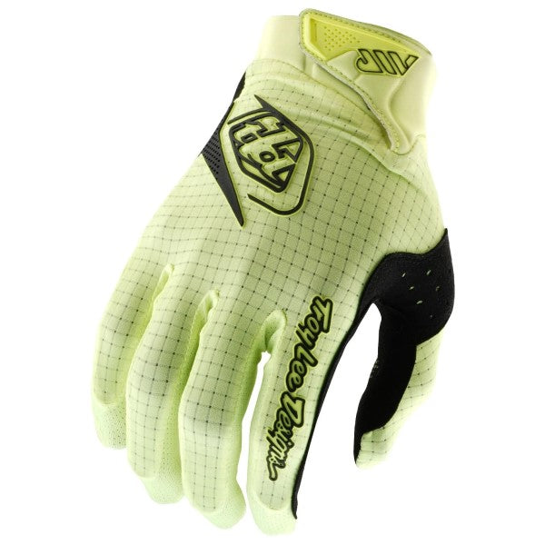 Gants de Motocross Air Mono Troy Lee Designs jaune, dessus