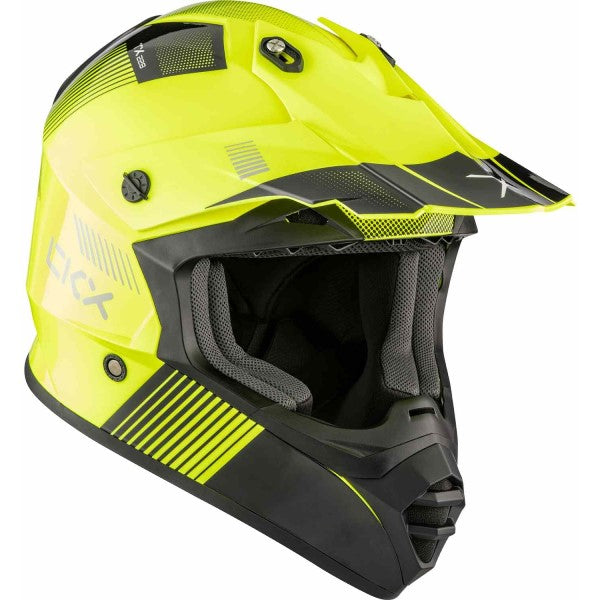 Casque de Motocross TX228 Dart CKX Haute-Visibilité