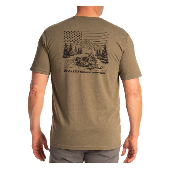 T-shirt Tri-blend Frontier Klim