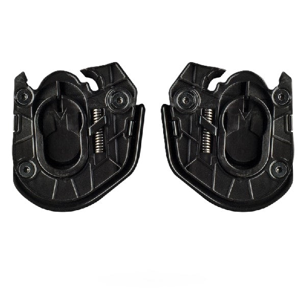 Kit de Plaques de Charnière de Casque Moto Star/Race Star Bell Noir en paire