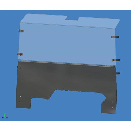 Rear Windshield John-Deere XUV 560 590 2012-20