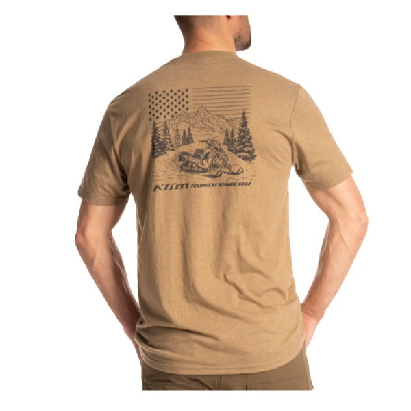 T-shirt Tri-blend Frontier Klim