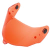 Visière de Moto Panovision Orange incliné de droite