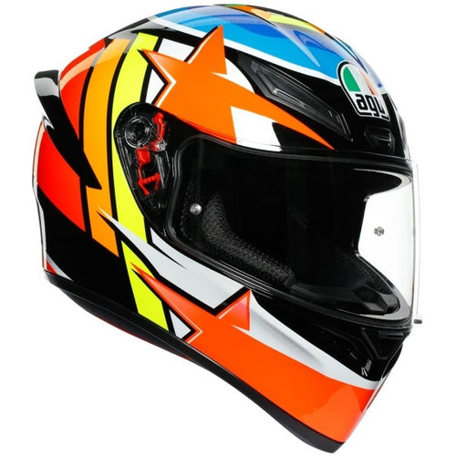 Casque Intégral de Moto K1 Replica Rodrigo| multicouleur, le côté droit