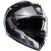 Casque Intégral de Moto K3 Shade Gris/Jaune