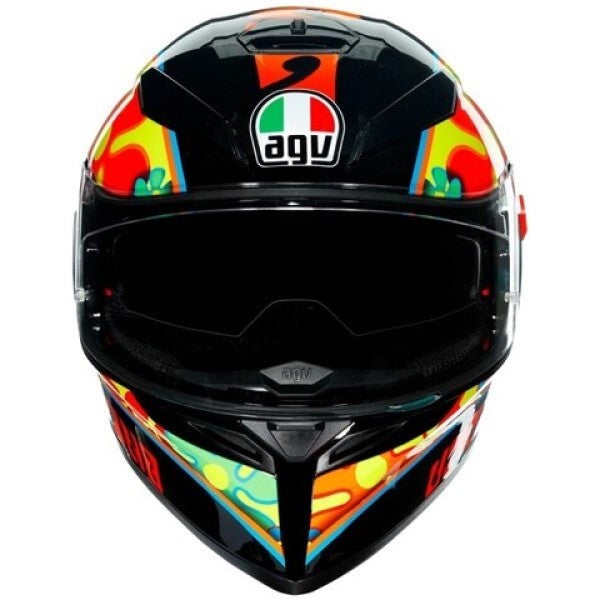 Casque Intégral de Moto K3 Sv Rossi Valencia de face