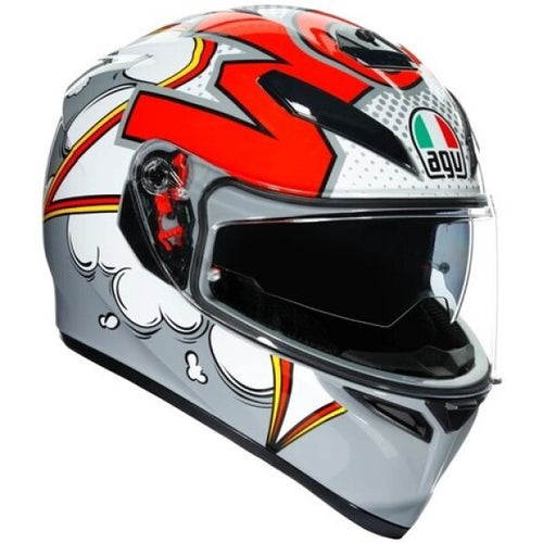 Casque Intégral de Moto K3 Sv Multi Ece Dot de gauche