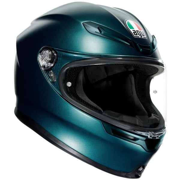 Casque Intégral de Moto K6 Mono Petrolio \ vert, le côté droit