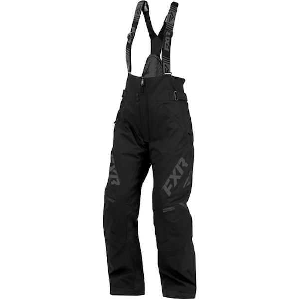 Pantalon de Motoneige Adrenaline noir, de face