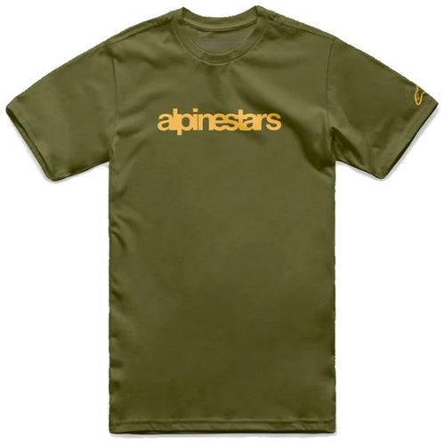 T-Shirt Heritage Alpinestars kaki