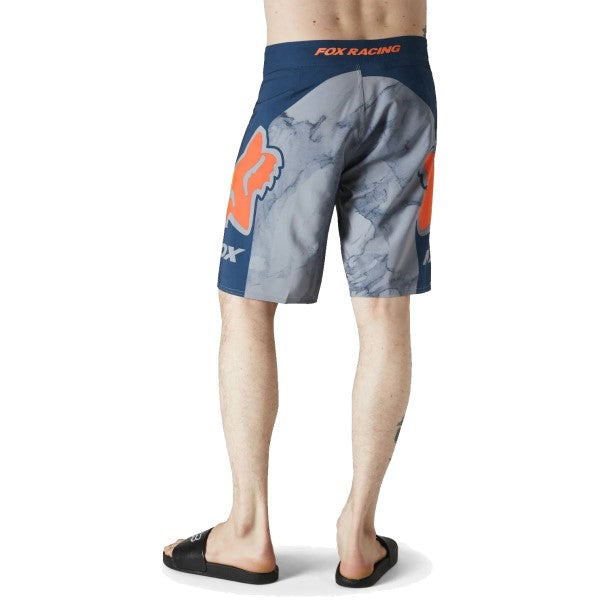 Short de Surf Karrera Bleu de dos