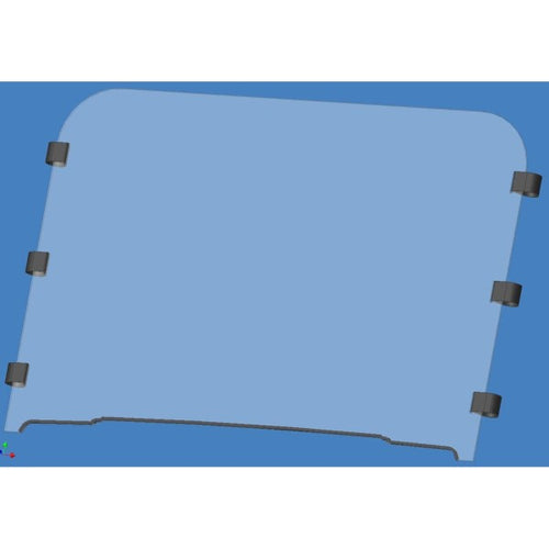 Full Windshield Kawasaki Mule 4000 2009+