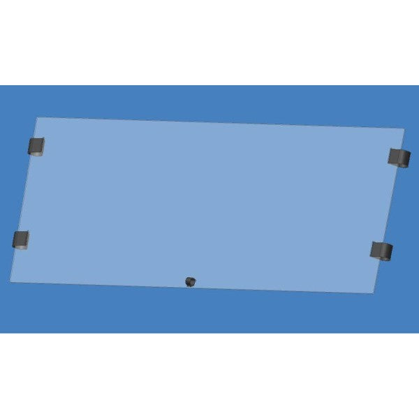 Half Upper Windshield Kawasaki Mule Pro FX DX 2015+