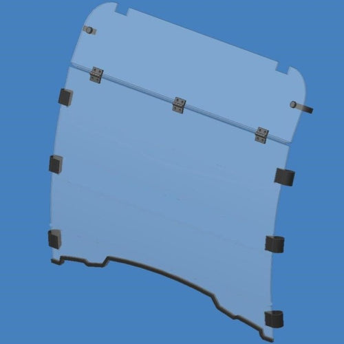 Folding Windshield Kawasaki Mule SX 2017+