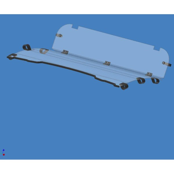 Folding Windshield Kawasaki Mule SX 2017+