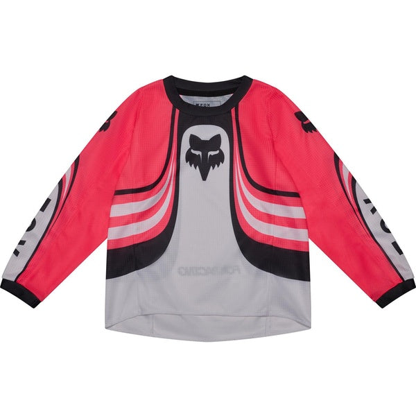 Chandail de Motocross 180 Draft Enfant/Fox/blanc, rouge, de dos