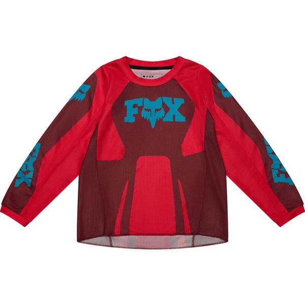 Chandail de Motocross 180 Draft Enfant/Fox/brun, de face