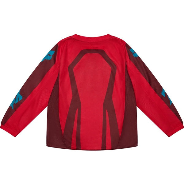 Chandail de Motocross 180 Draft Enfant/Fox/brun, de dos