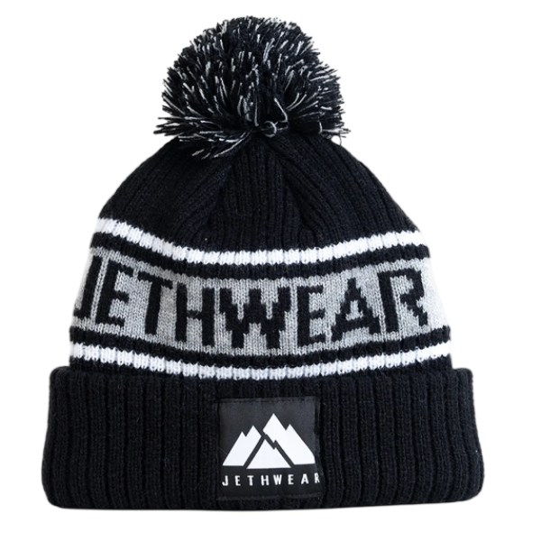 Tuque Pompon/Jethwear/noir 