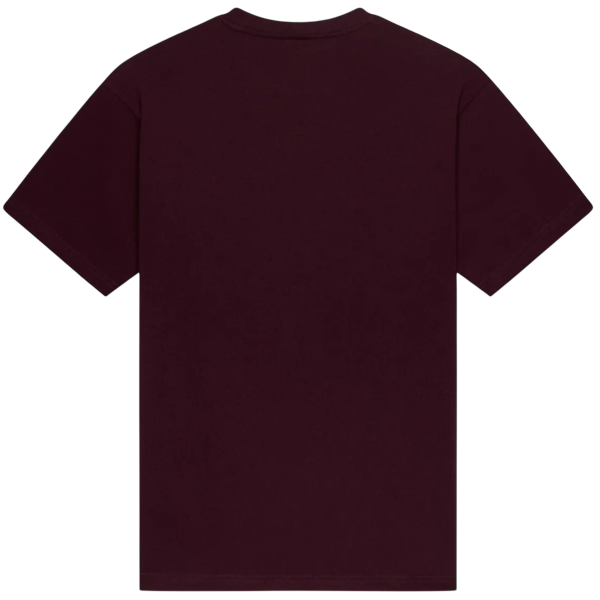 T-shirt Fox Head Heavyweight/Fox, brun foncé, de dos
