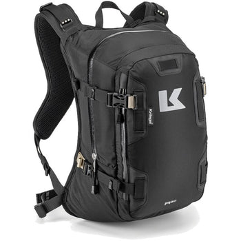 Sac de Moto R20 Noir incliné de face
