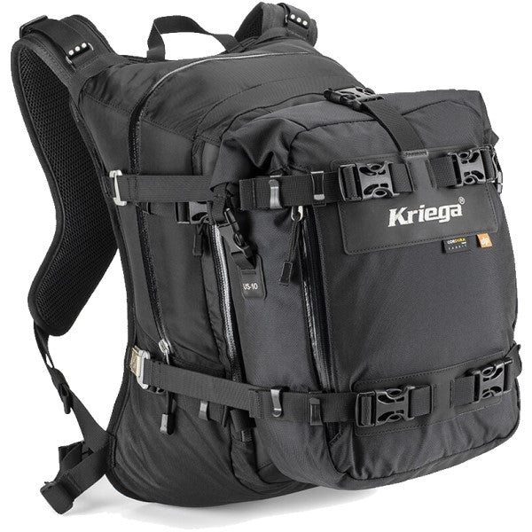 Sac de Moto R20 Noir Sac Avant incliné de face