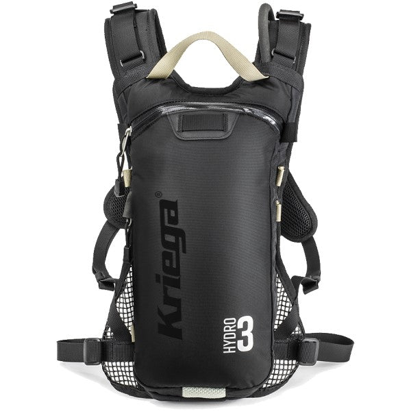 Sac d'hydratation Hydro-3 Noir de face