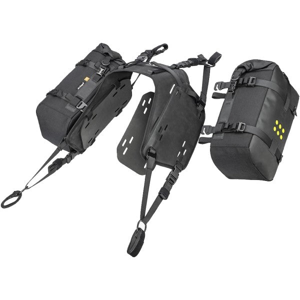 Harnais de Siège de Moto Royal Enfield Himalayan Noir avec sacs souples
