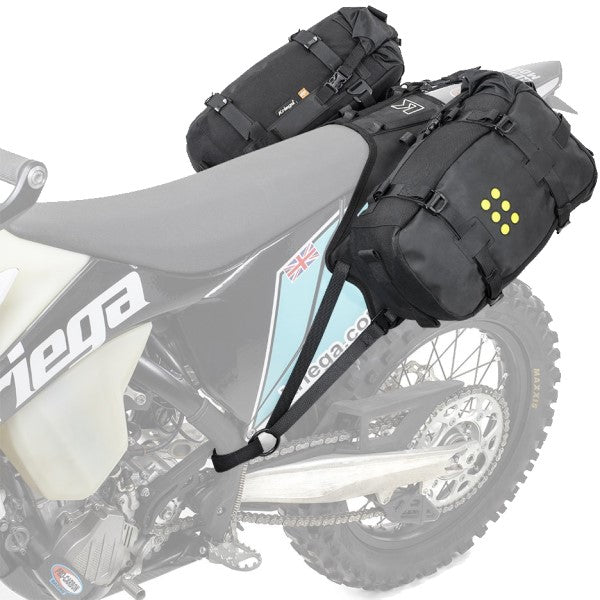 Harnais de Siège de Motocross Kriega OS-Base Enduro Noir sacs souples OS-12